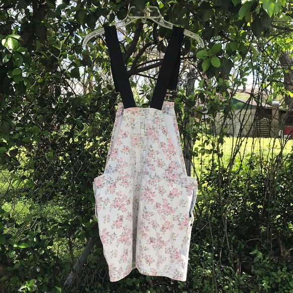 F21 Overalls Dress - Picture 7 of 8